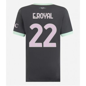 AC Milan Emerson Royal #22 Replika Tredjetrøje Dame 2024-25 Kortærmet